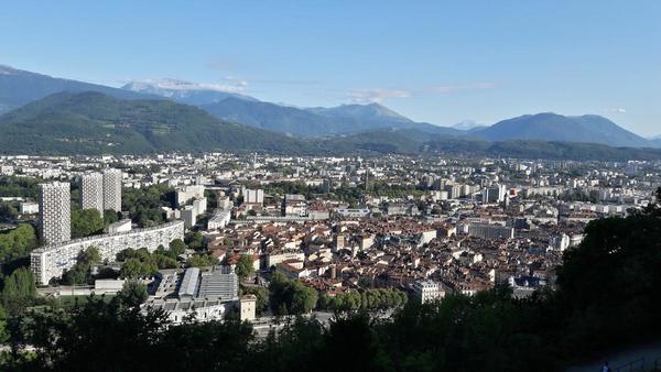 Town from Bastille's Stairs